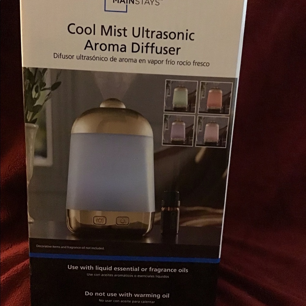 Cool mist ultrasonic aroma diffuser